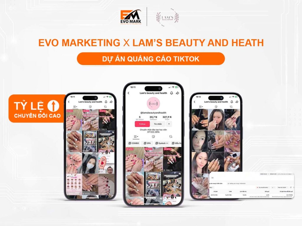 Quảng cáo TikTok – Lam's beauty