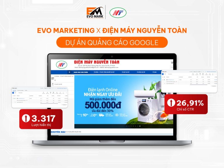 Điện Máy Nguyễn Toàn: Tăng trưởng doanh số vượt bậc với chiến dịch Google Ads tối ưu