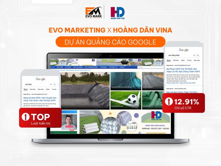 Hoàng Dân Vina: Tối ưu doanh thu với chiến dịch Google Ads hiệu quả