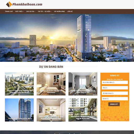 Thiết Kế Website Bất Động Sản Tại Đà Nẵng